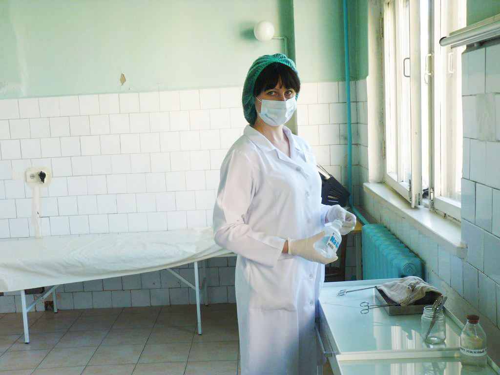 Медсестры инфекционной больницы